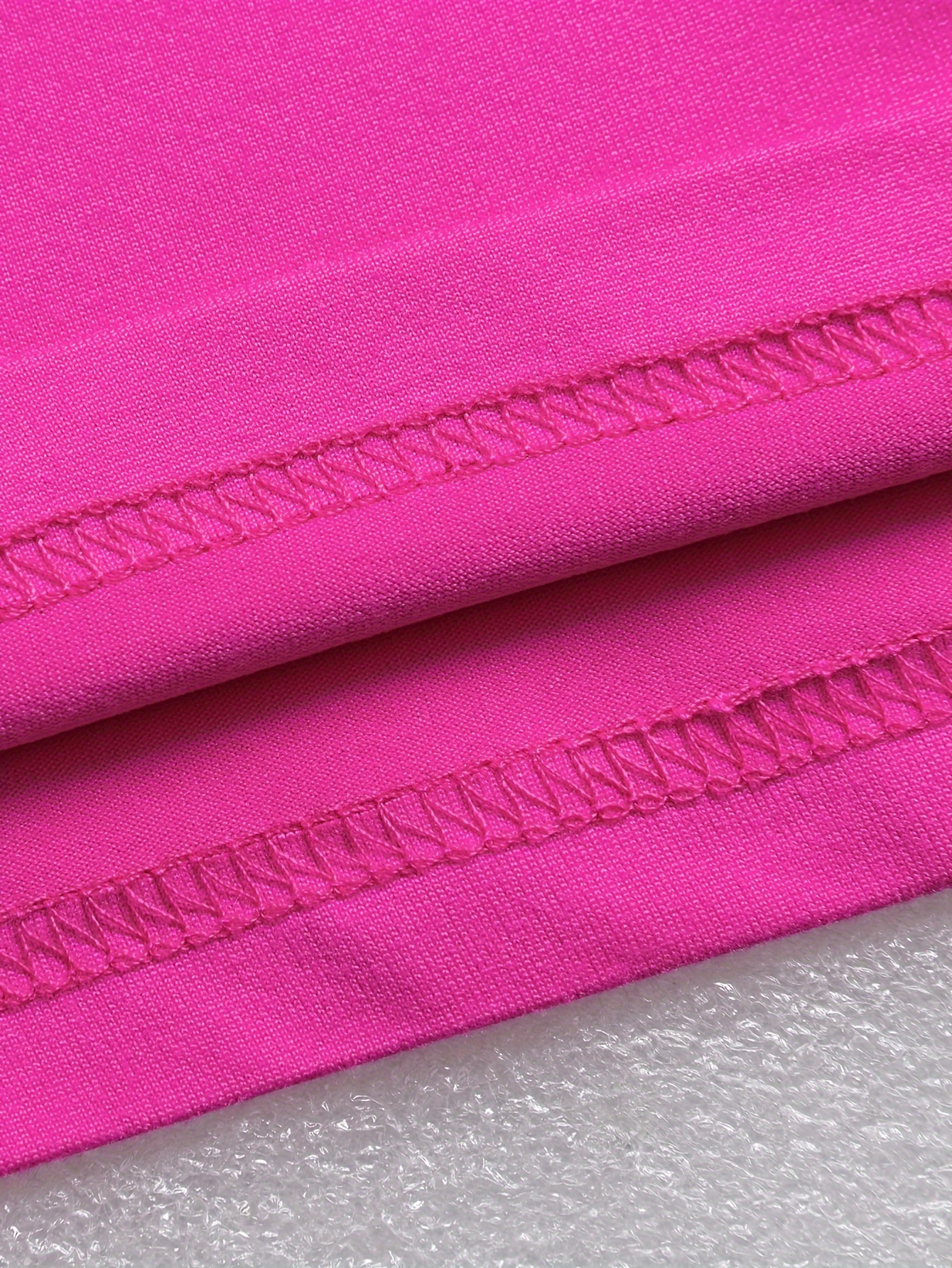 solid color casual t shirt crew neck long sleeves slight stretch sports tee womens tops details 31